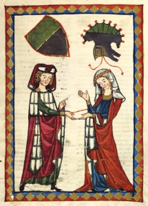 10. Unknown Artist - Illustration From Codex Manesse - Burkart von Hohenfels, 14th Century